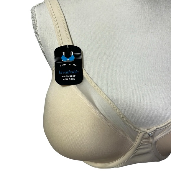 BALI women’s smoothing bra DF3439 3-D spacer cups size 40D NWT - Picture 7 of 8